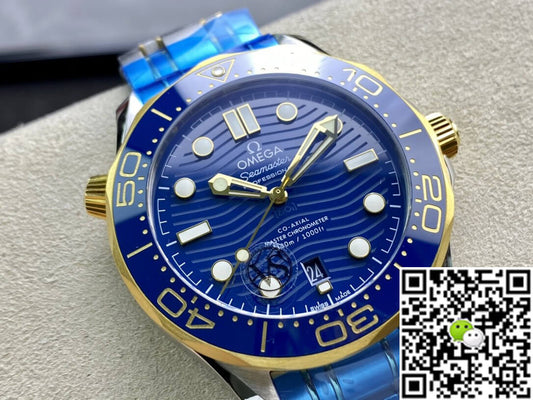 Omega Seamaster Diver 300M 210.20.42.20.03.001 VS Factory Blue Dial