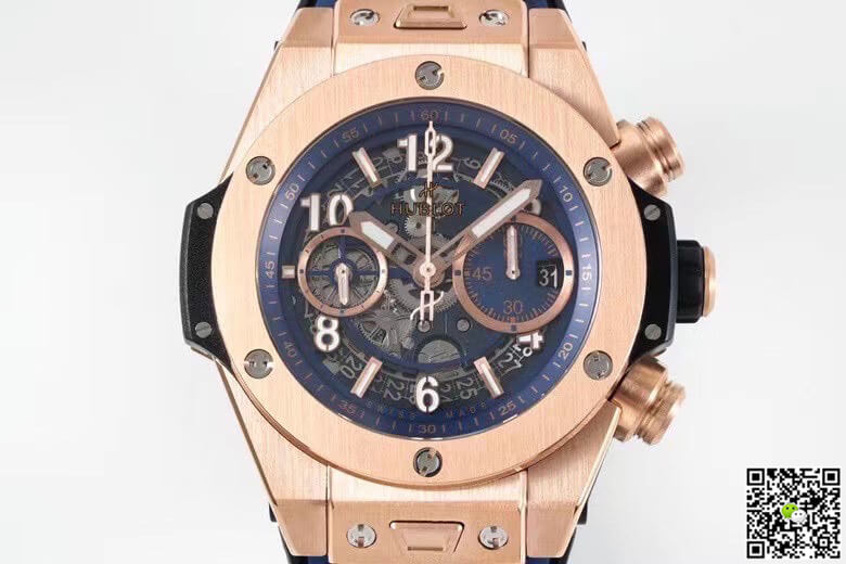 Hublot Big Bang 421.OX.5180.RX ZF Factory Rose Gold Blue Dial