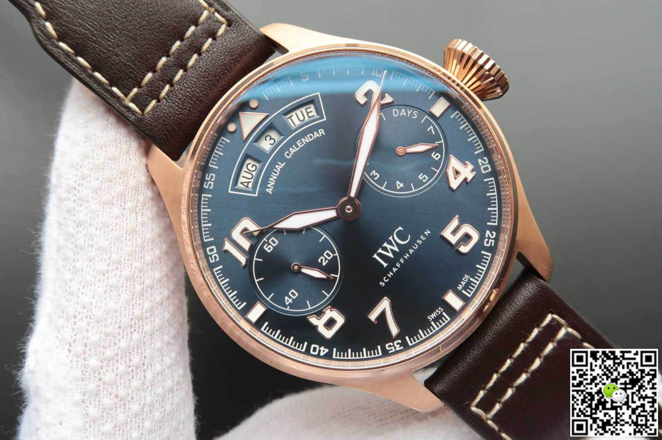 IWC Pilot IW502701 ZF Factory Blue Dial