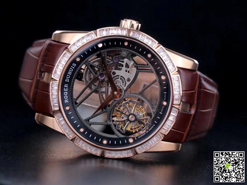 Roger Dubuis Excalibur RDDBEX0404 JB Factory V3 Rose Gold Tourbillon