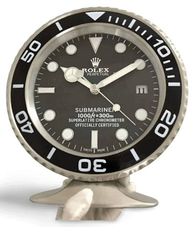 ROLEX DESK CLOCK – SUBMARINER – TR-01 EDITION – 35 CM DELUXE METAL WALL CLOCK