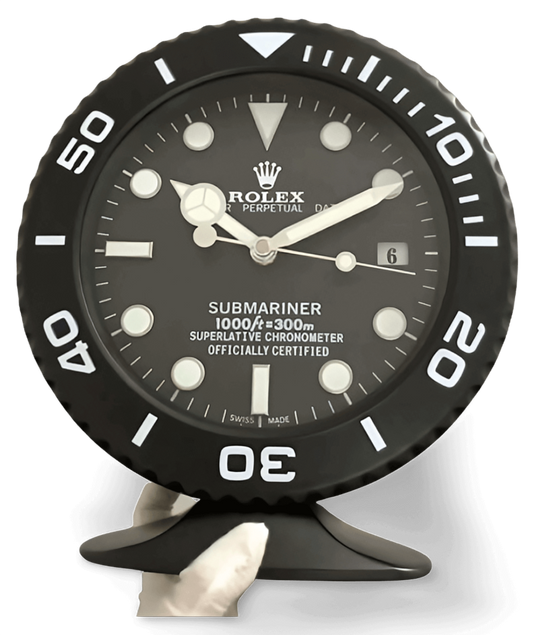 ROLEX DESK CLOCK – SUBMARINER – TR-04 EDITION DELUXE METAL WALL CLOCK