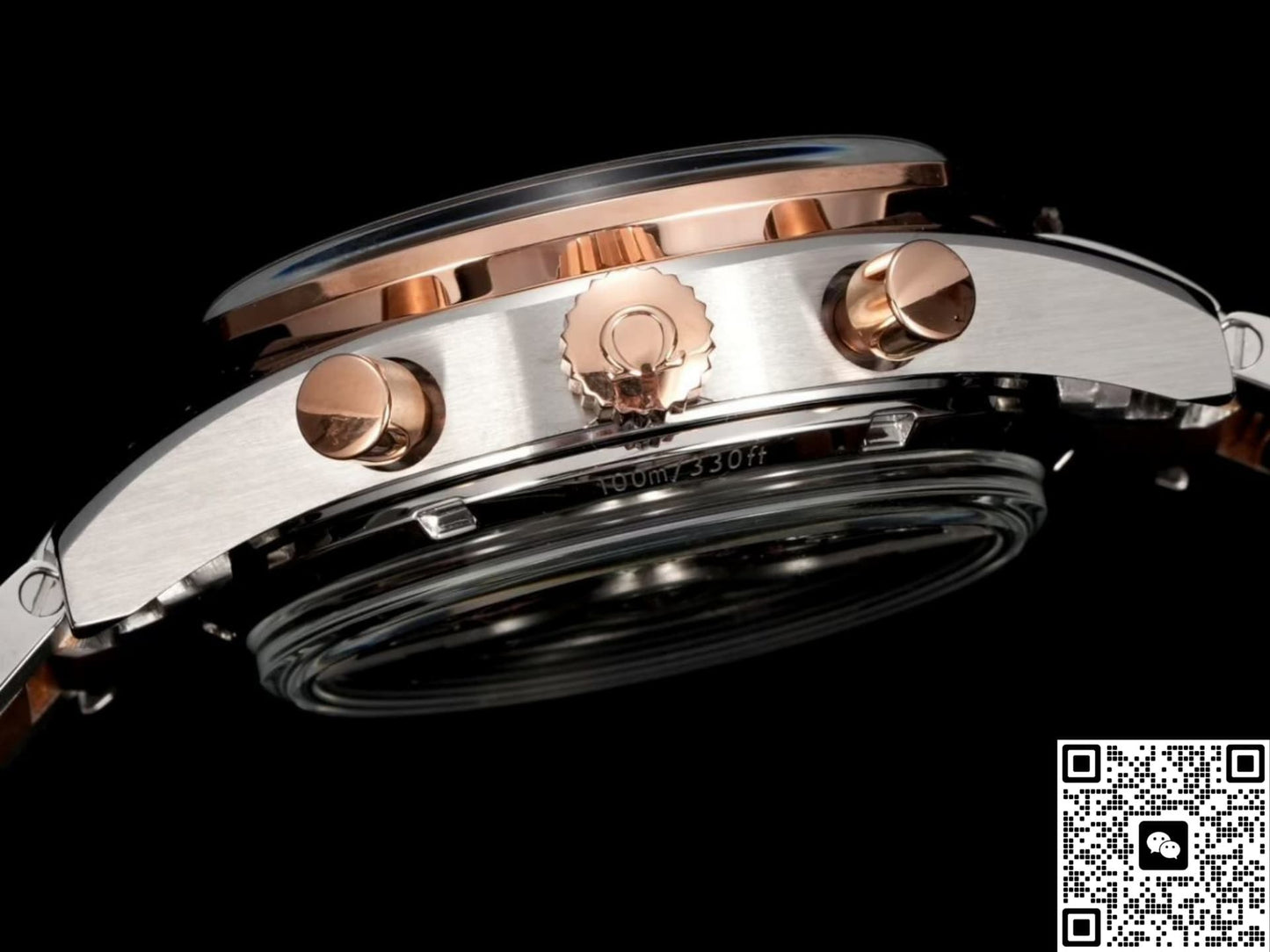 Omega Speedmaster 331.20.42.51.01.002 TVS Factory Red Gold Bezel
