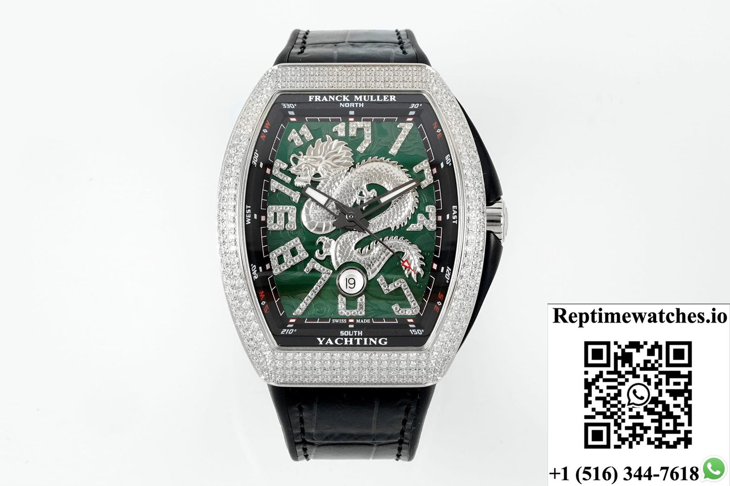 Franck Muller Vanguard ABF factory green dial