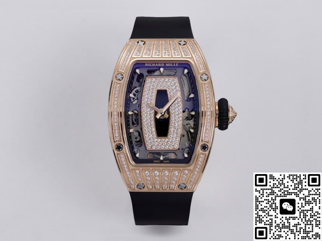 Richard Miller Ladies RM07-01 ZF Factory diamond case