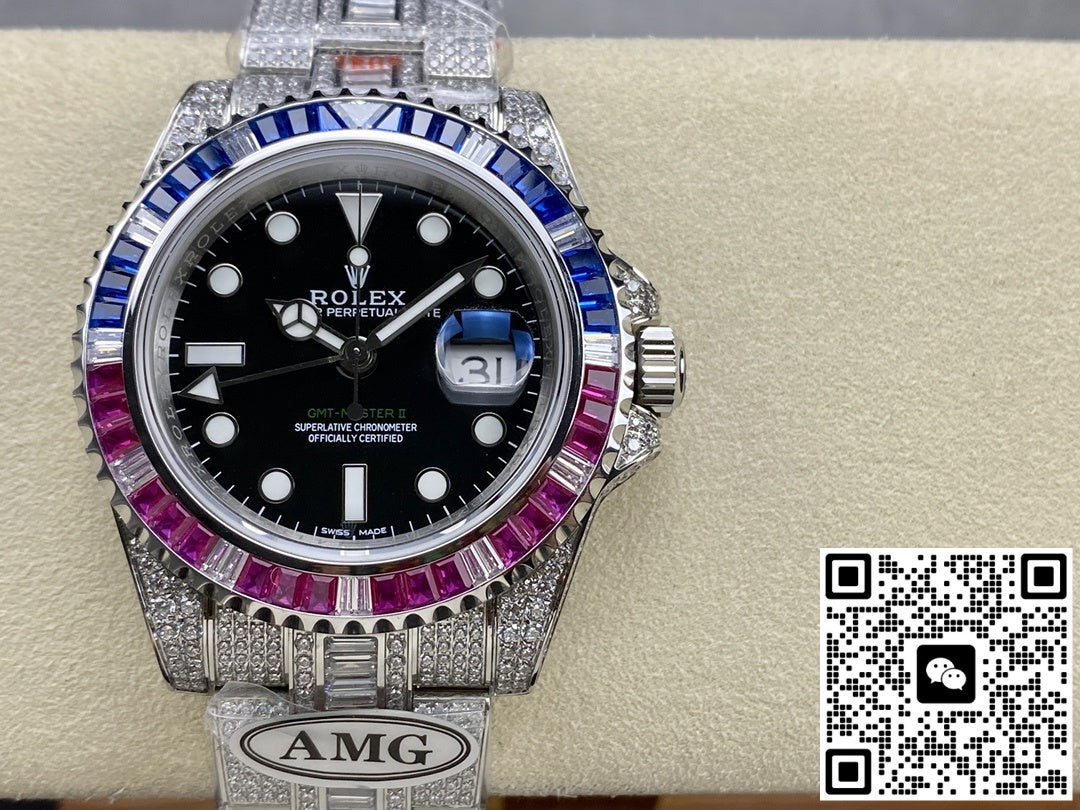 Rolex GMT-Master 116759 SAru-78209 AMG factory diamond case