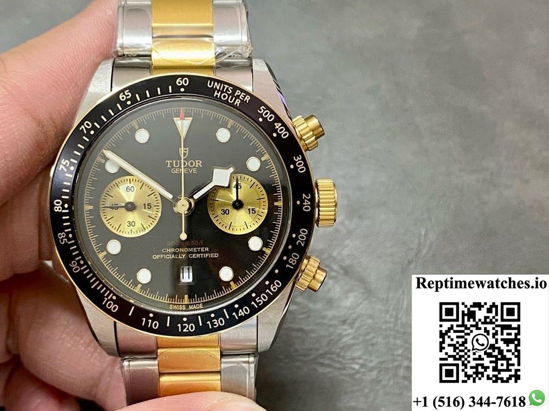 Tudor Black Bay M79363N-0001 M+ Factory Black Dial-Rep Time Watches