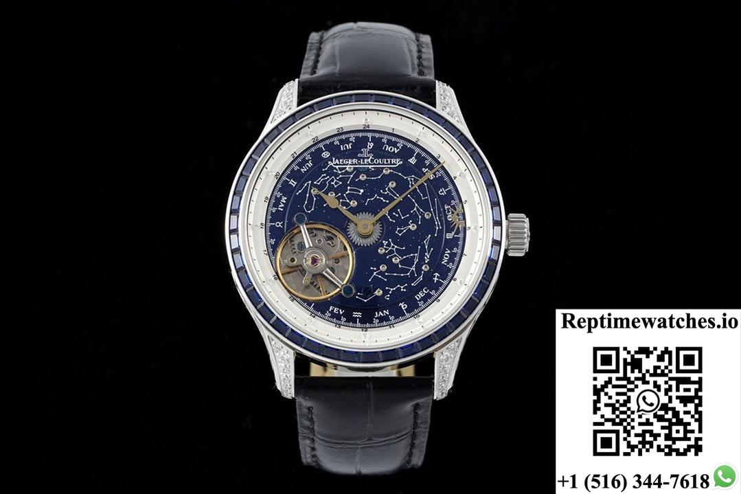 Jaeger-Lecoultre Master Rms Factory Tourbillon Blue Dial-Rep Time Watches