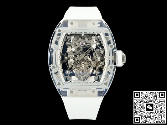 Richard Miller RM56-02 RM Factory Tourbillon White Strap