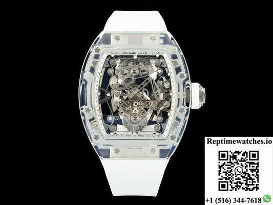 Richard Miller RM56-02 RM Factory Tourbillon White Strap