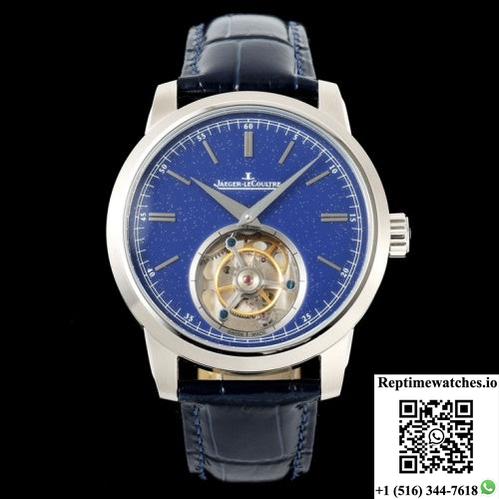 Jaeger-Lecoultre Master 16634E0 Rms Factory Tourbillon Transparent Case Back-Rep Time Watches
