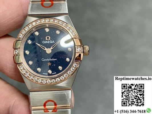 Omega Constellation 131.25.25.60.53.002 TW factory solid bottom case