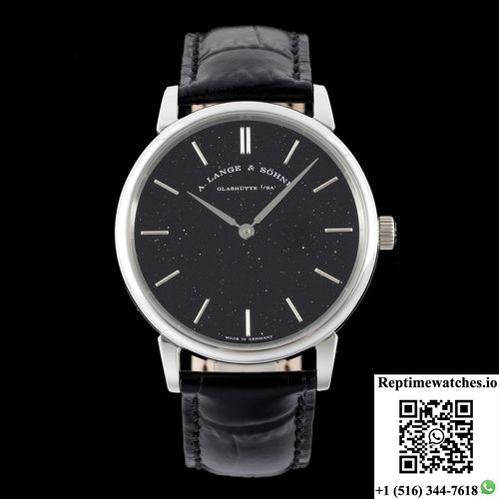Lange Saxonia 211.087 F8 Factory V3 Leather Strap-Rep Time Watches