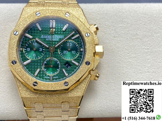 Audemars Piguet Royal Oak 26331BA.OO.1220BA.02 OM factory gold strap