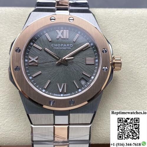 Chopard Snow Mountain Pride 298600-6001 Gh Factory Gold Strap-Rep Time Watches