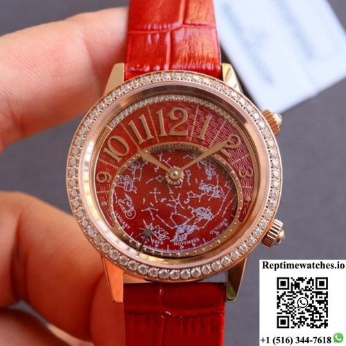 Jaeger-Lecoultre Rendez-Vous 3482560 Cc Factory Red Dial-Rep Time Watches