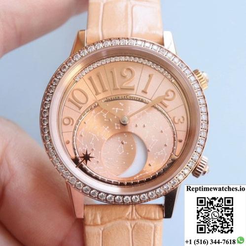 Jaeger-Lecoultre Rendez-Vous 3522420 Cc Factory Transparent Case Back-Rep Time Watches