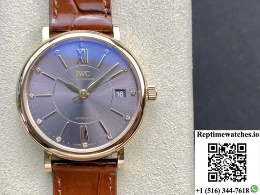 IWC PORTOFINO IW458106 V7 FACTORY DATE DISPLAY
