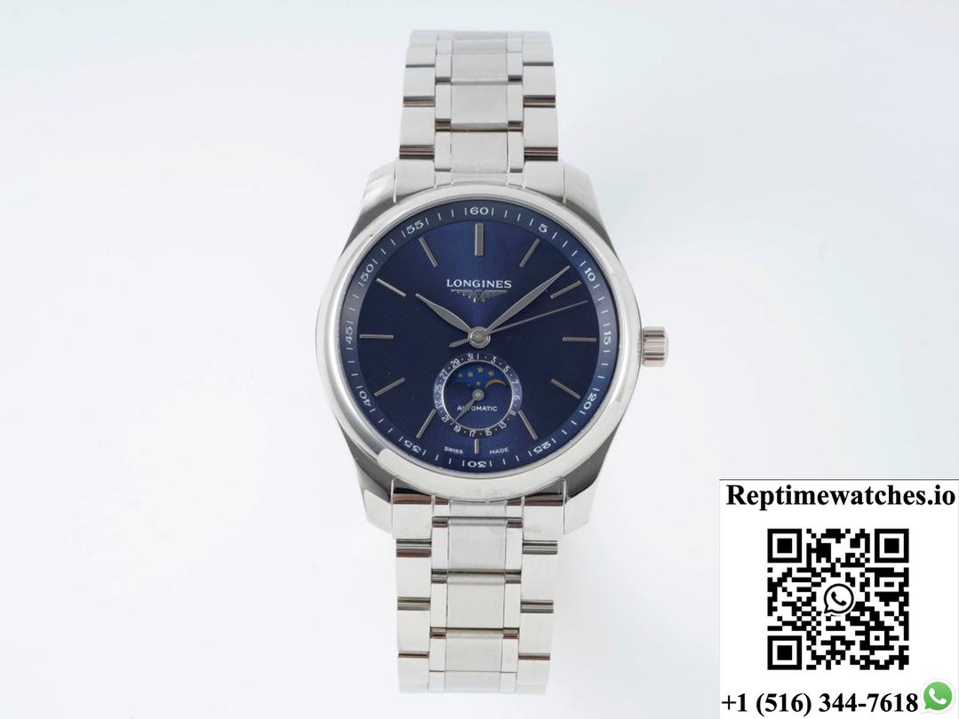 Longines Master Collection L2.919.4.92.6 Aps Factory Date Display-Rep Time Watches