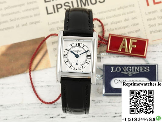 Longines Elegant L5.200.4.75.2 AF Factory Alligator Leather Strap