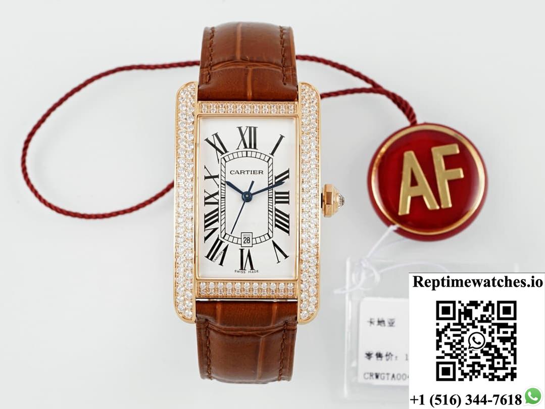 Cartier Tank WJTA0030 AF Factory Diamond Case