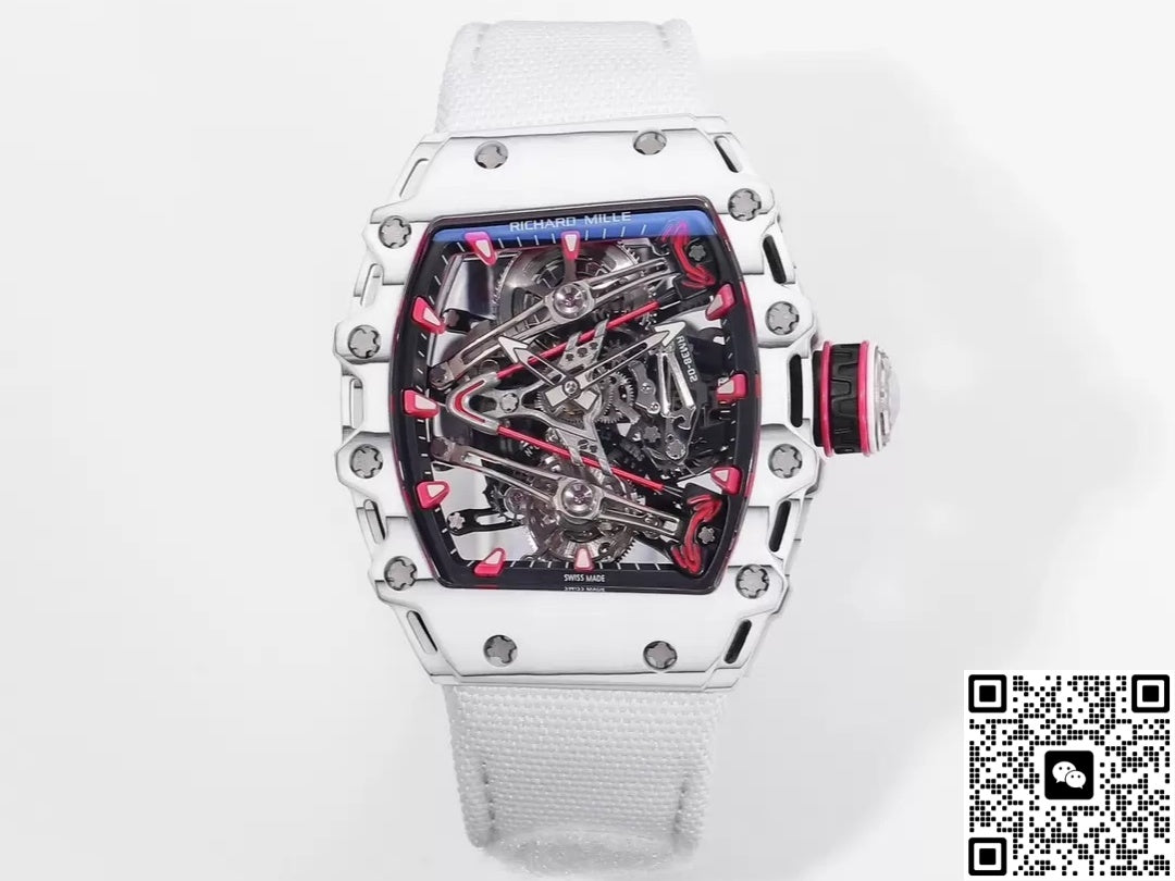 Richard Miller Men’s RM38-02 RM Factory Carbon Fiber Bezel