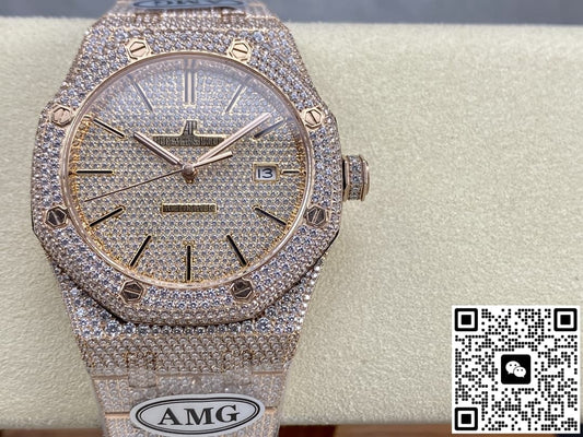 Audemars Piguet Royal Oak 15400OR.023 AMG Factory Diamond Bezel