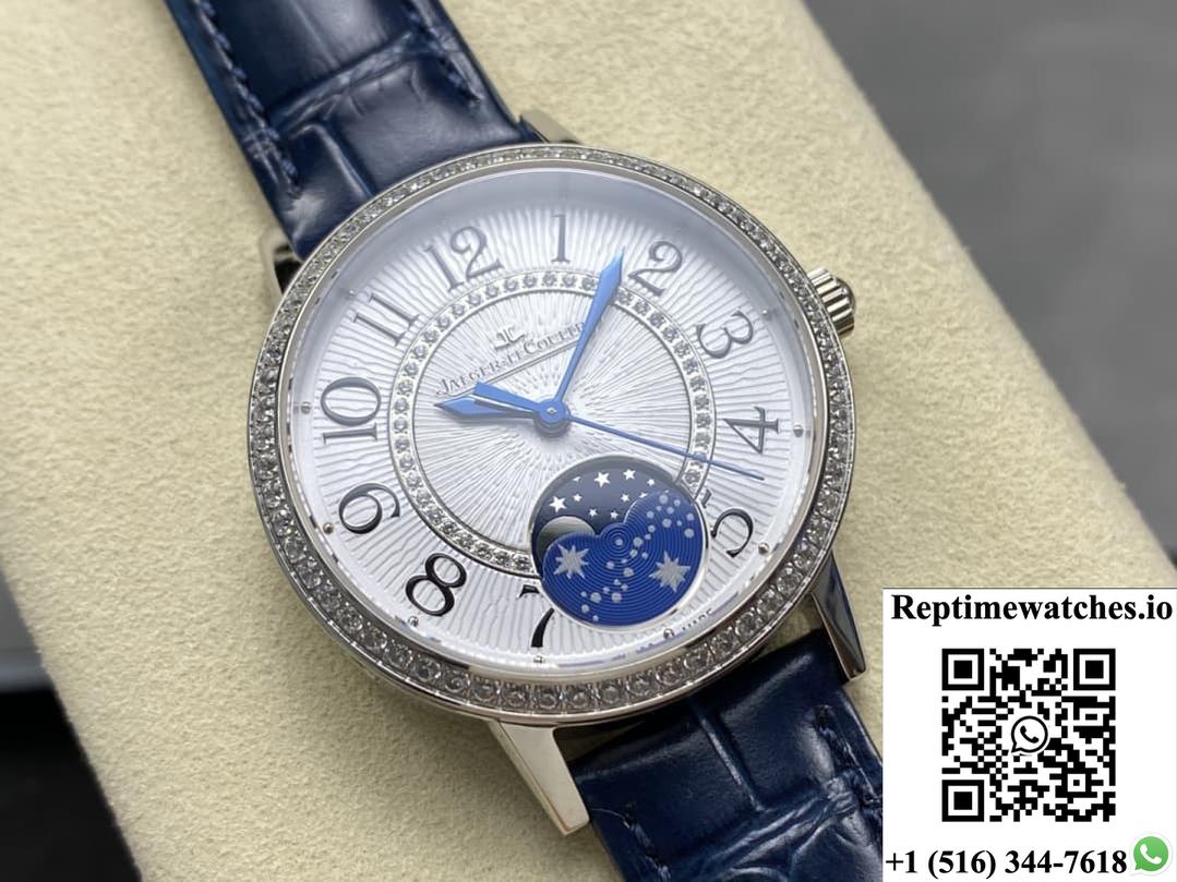 Jaeger-Lecoultre Rendez-Vous 357843J Omf Factory Alligator Leather Strap-Rep Time Watches