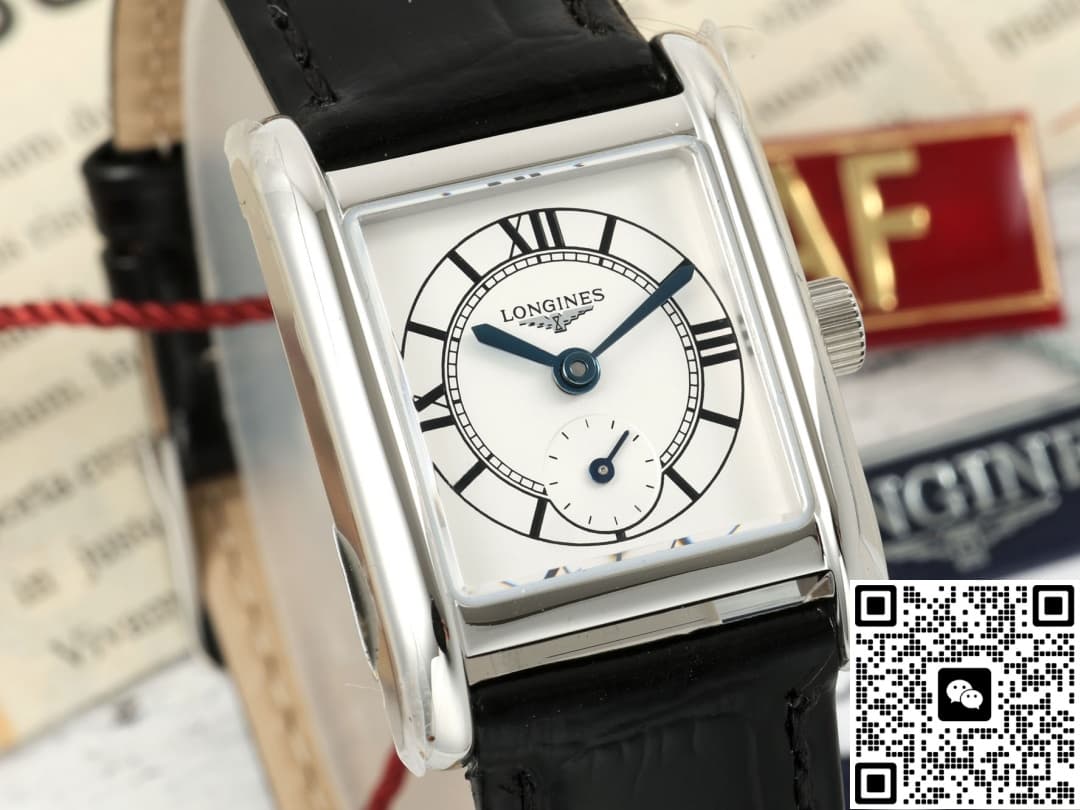 Longines Elegant L5.200.4.75.2 AF Factory Alligator Leather Strap