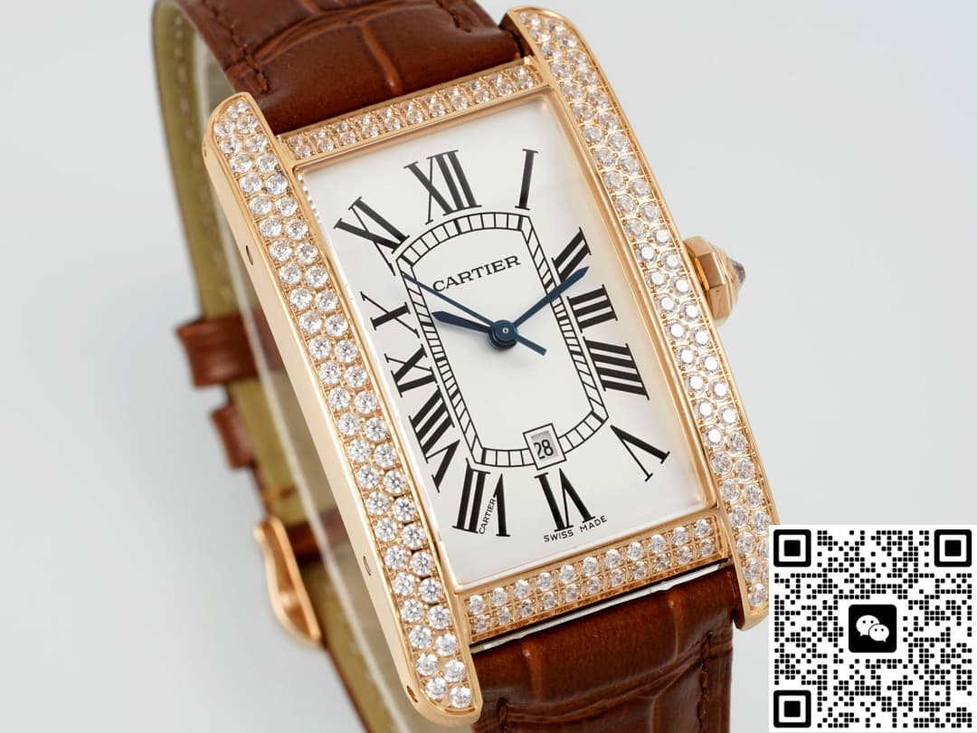 Cartier Tank WJTA0030 AF Factory Diamond Case