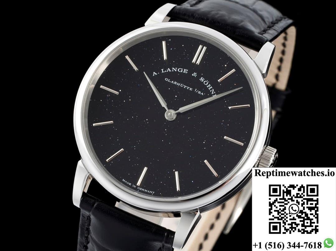 Lange Saxonia 211.087 F8 Factory V3 Leather Strap-Rep Time Watches