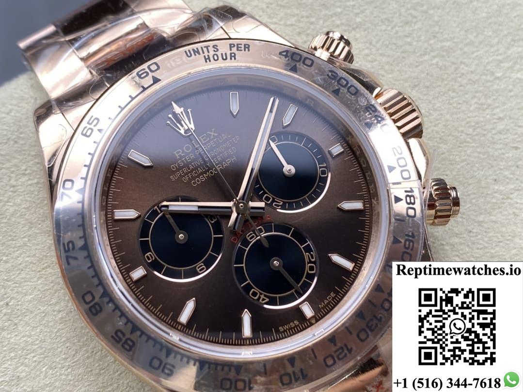 Rolex Cosmograph Daytona 126505-0005 QF Factory Chronograph Function