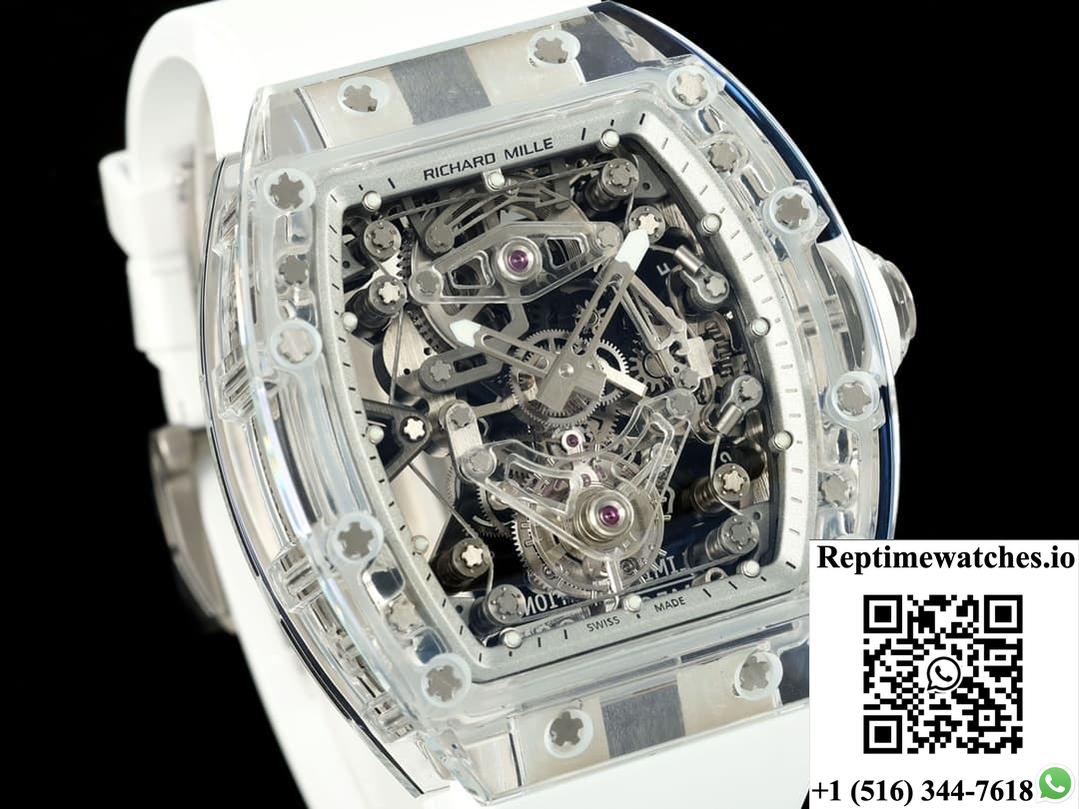 Richard Miller RM56-02 RM Factory Tourbillon White Strap