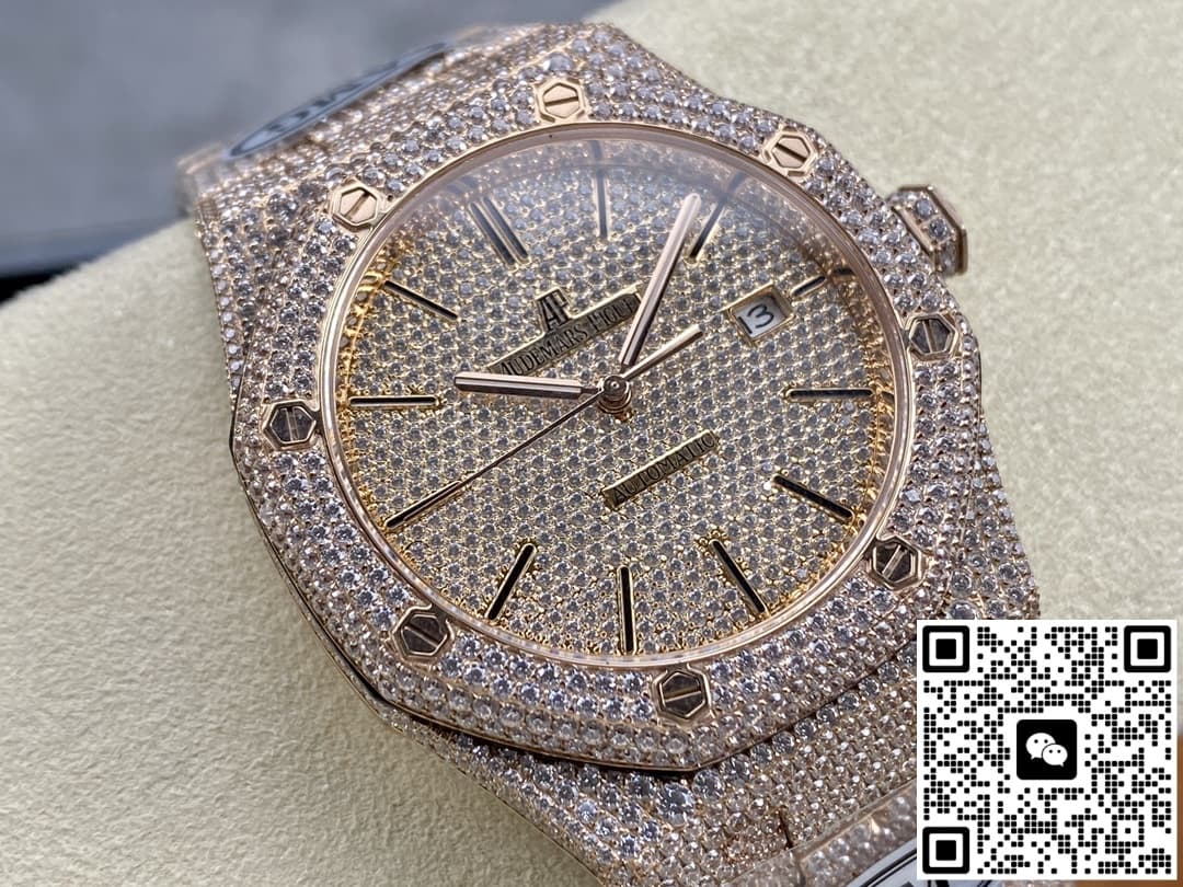Audemars Piguet Royal Oak 15400OR.023 AMG Factory Diamond Bezel