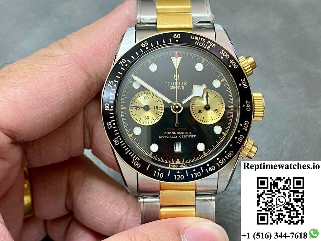 Tudor Black Bay M79363N-0001 M+ Factory Black Dial-Rep Time Watches