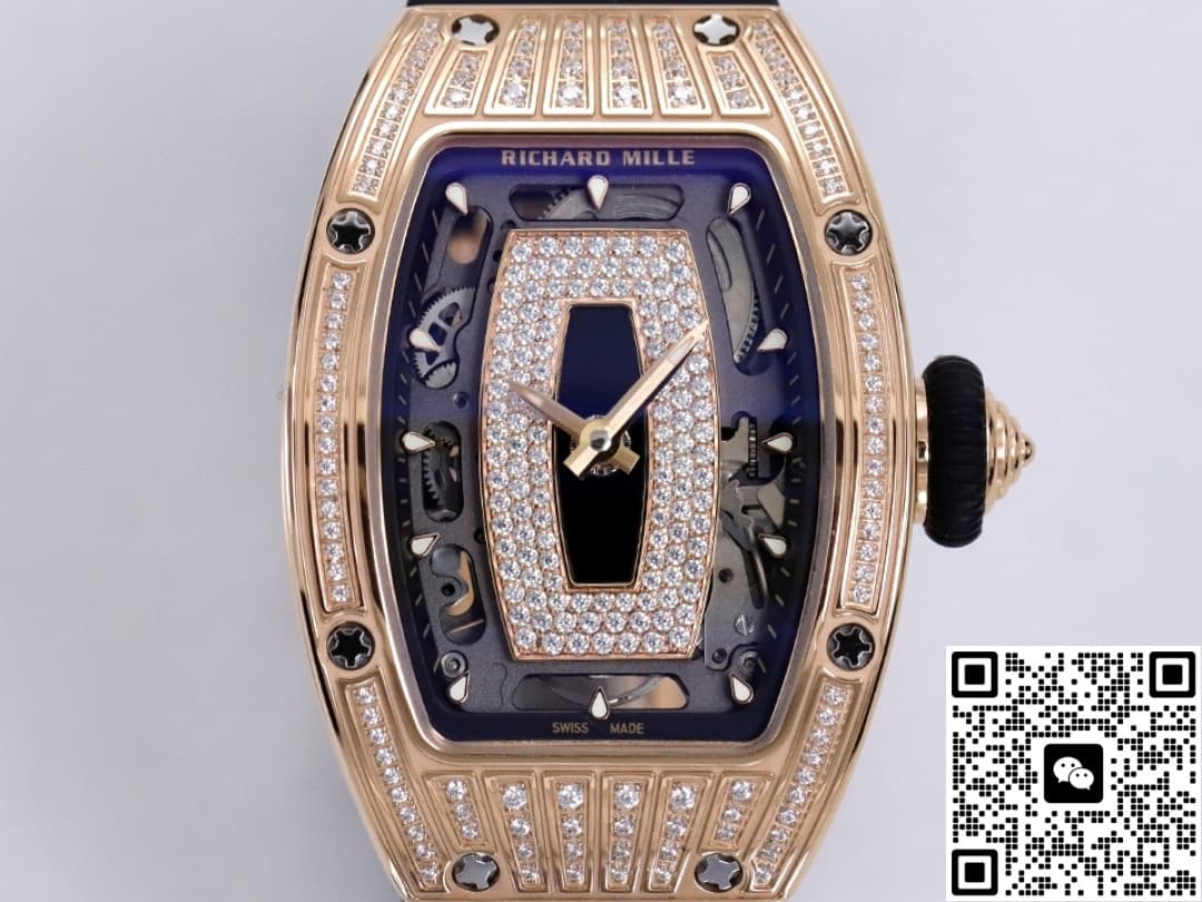 Richard Miller Ladies RM07-01 ZF Factory diamond case