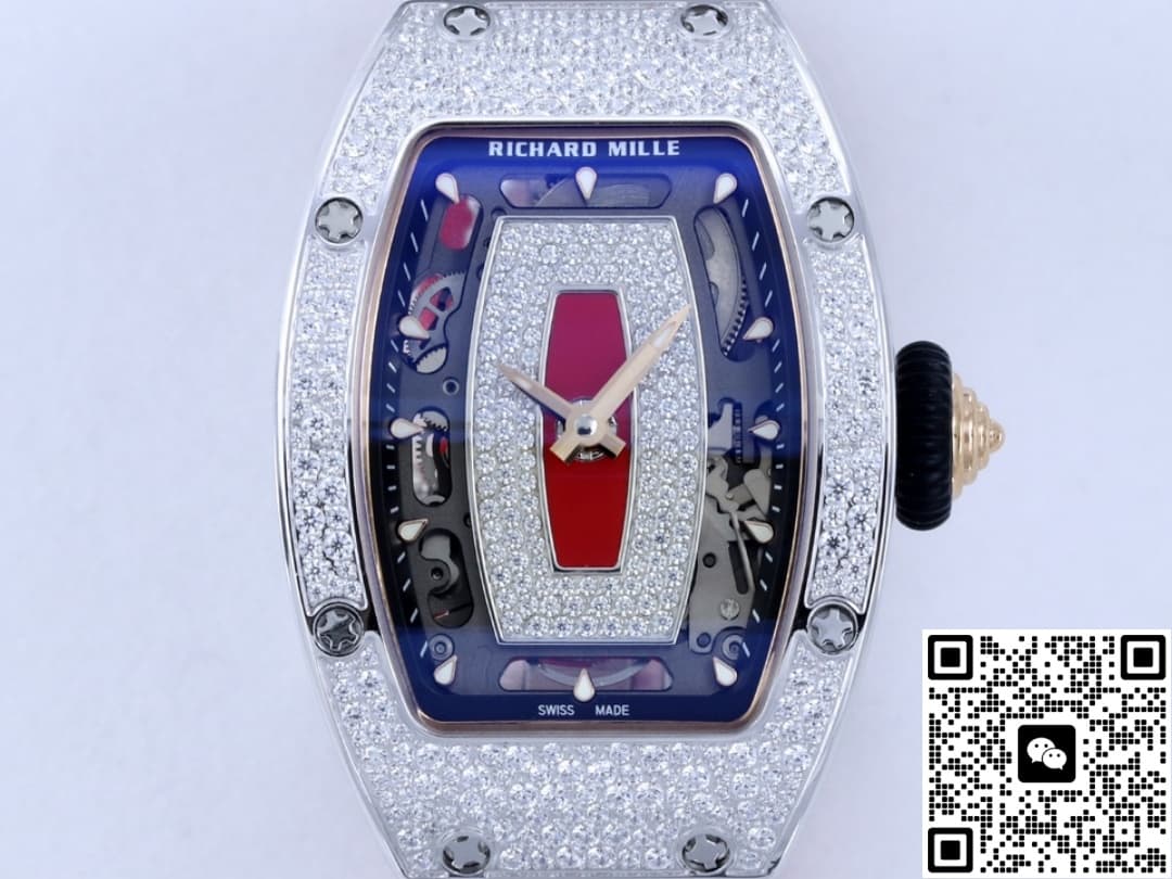 Richard Miller Ladies RM07-01 ZF Factory Rose Gold color Crown