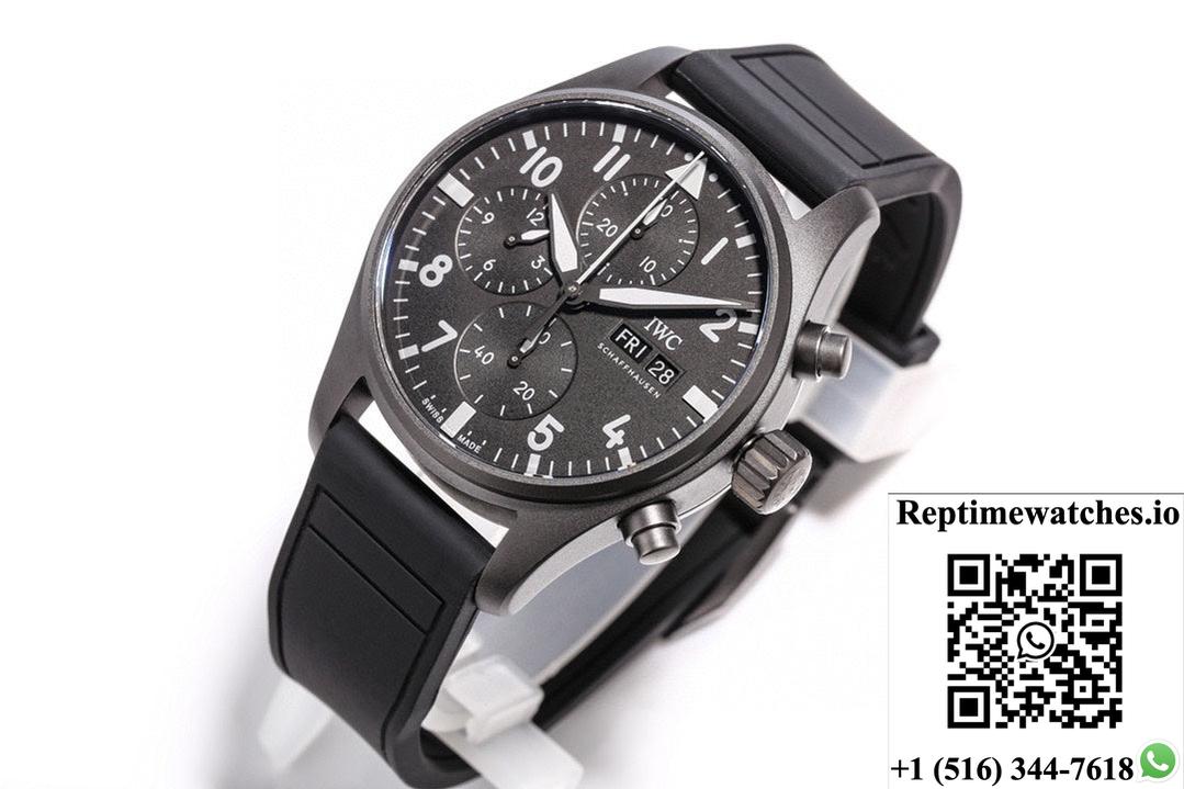 IWC Pilot IW388106 TW Factory Black Strap