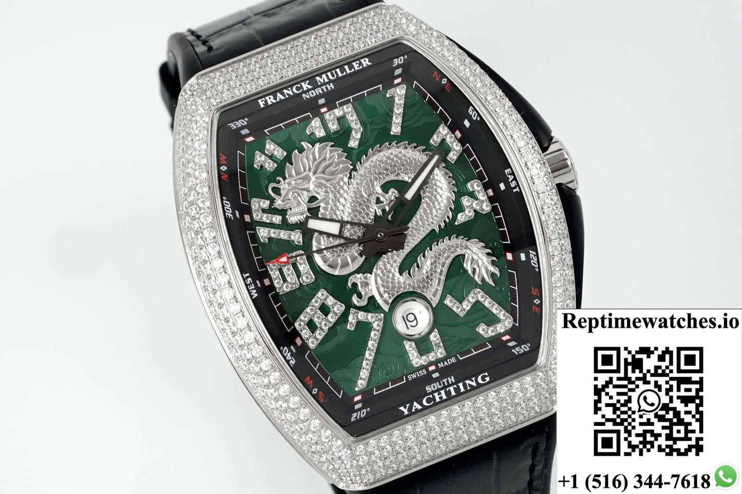 Franck Muller Vanguard ABF factory green dial