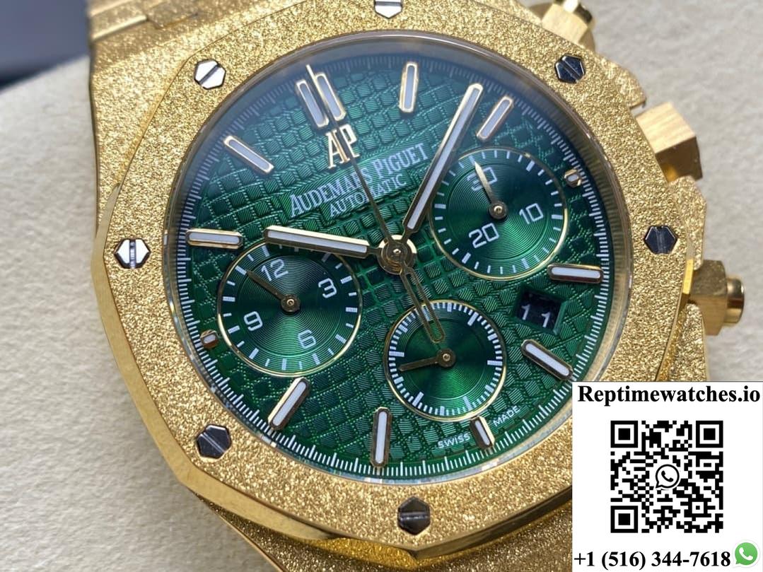 Audemars Piguet Royal Oak 26331BA.OO.1220BA.02 OM factory gold strap