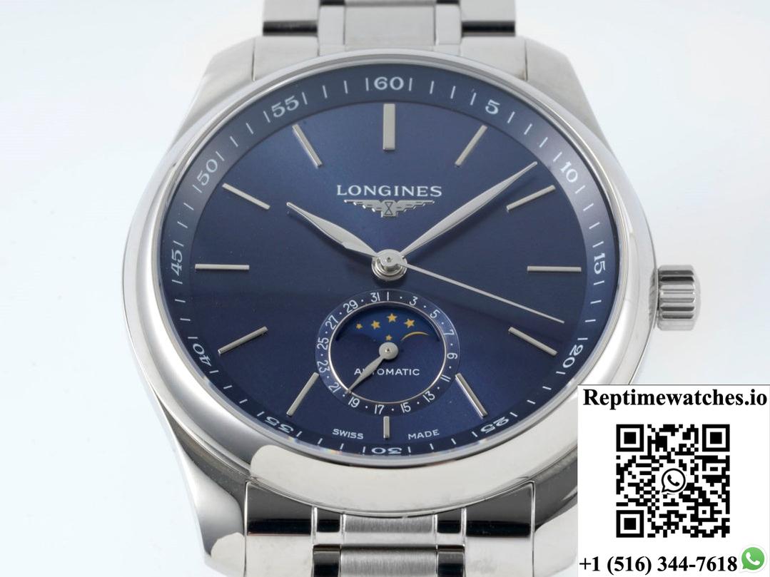 Longines Master Collection L2.919.4.92.6 Aps Factory Date Display-Rep Time Watches