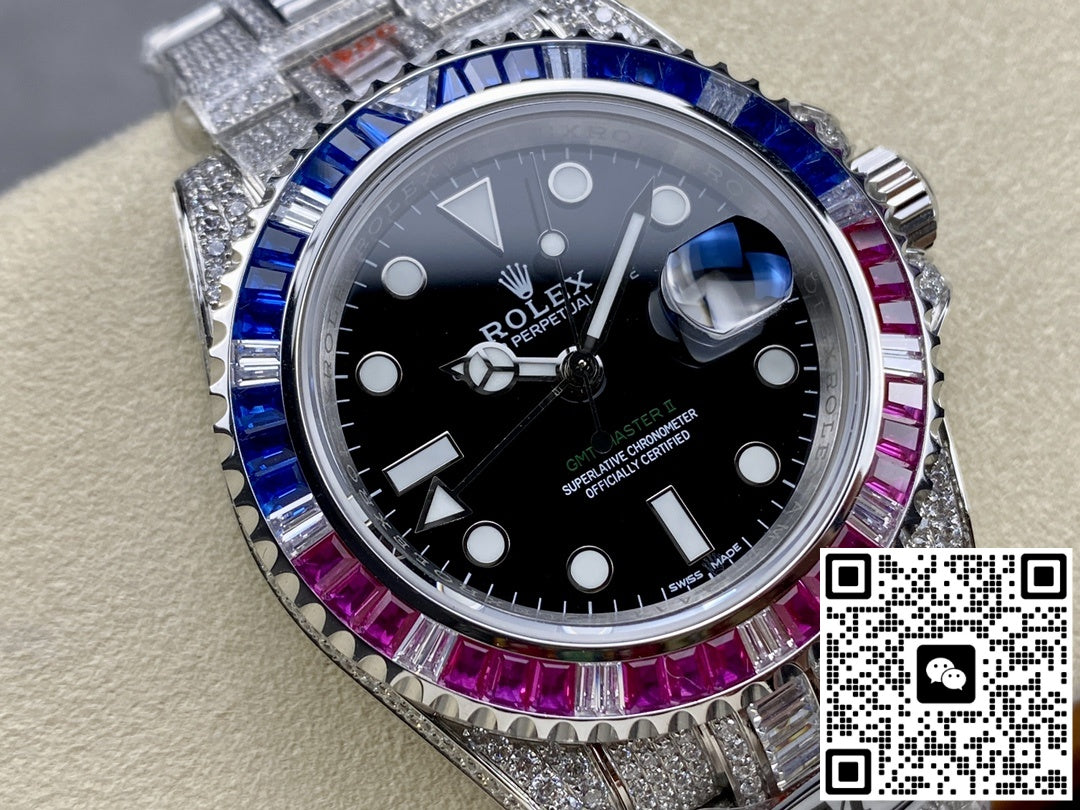 Rolex GMT-Master 116759 SAru-78209 AMG factory diamond case