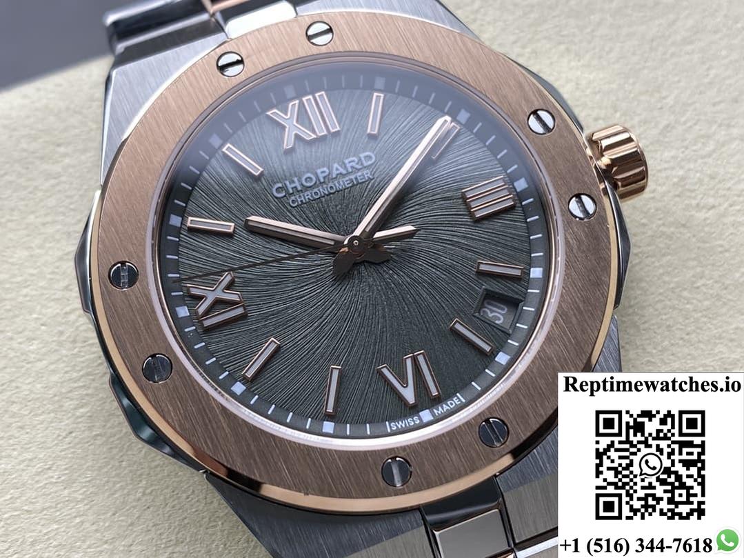 Chopard Snow Mountain Pride 298600-6001 GH factory gold strap