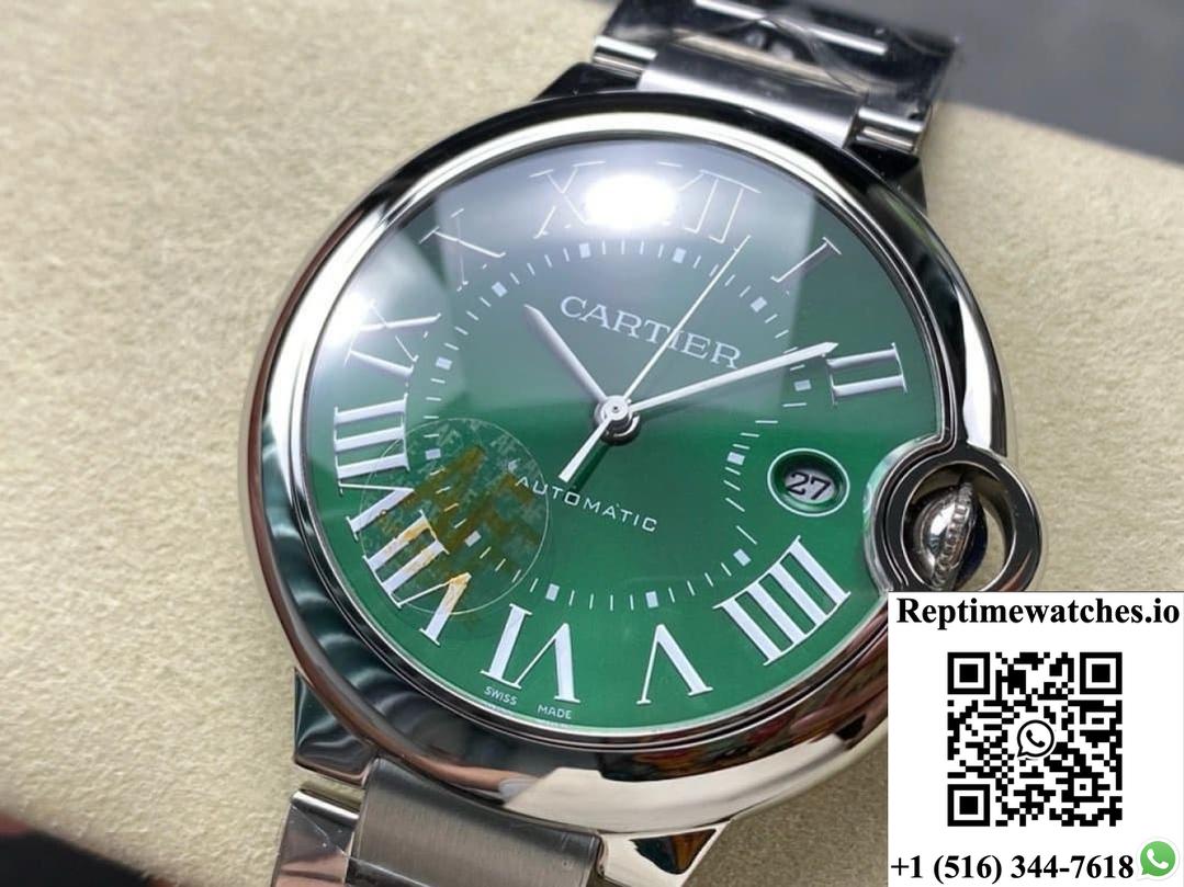 Cartier Blue Balloon WSBB0071 AF Factory Stainless Steel Strap