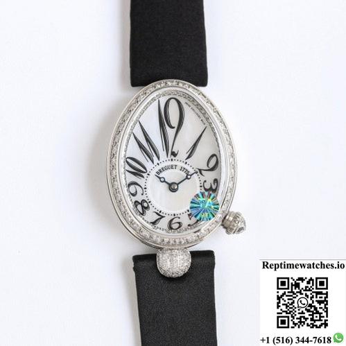Breguet Reine De Naples 8928Bb-5W-844 Dd0D Ta Factory Diamond Bezel-Rep Time Watches