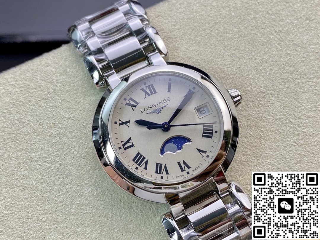 Longines Elegant L8.116.4.71.6 GS Factory Stainless Steel Bezel