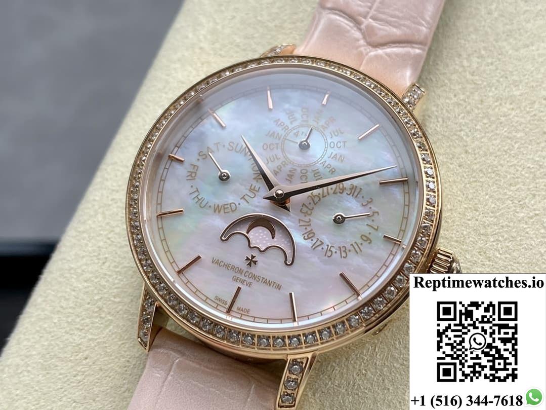 Vacheron Constantin Traditionnelle 4305T-000R-B947 Tw Factory Week Display-Rep Time Watches