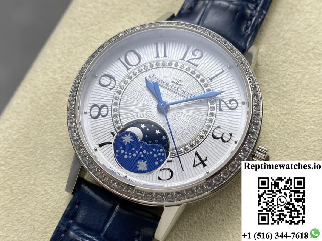 Jaeger-LeCoultre Rendez-Vous 357843J OMF Factory Alligator Leather Strap