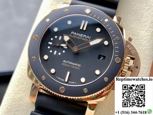 Panerai Submariner PAM02164 VS Factory Black Dial