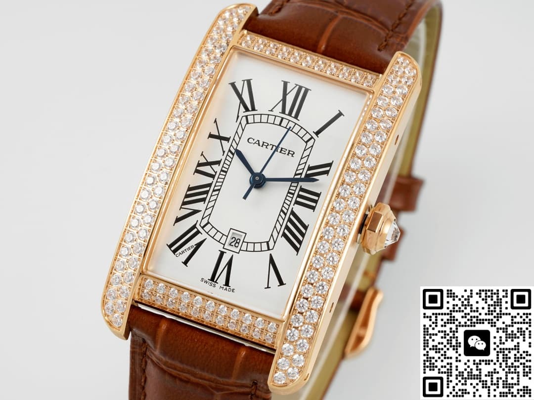Cartier Tank WJTA0030 AF Factory Diamond Case